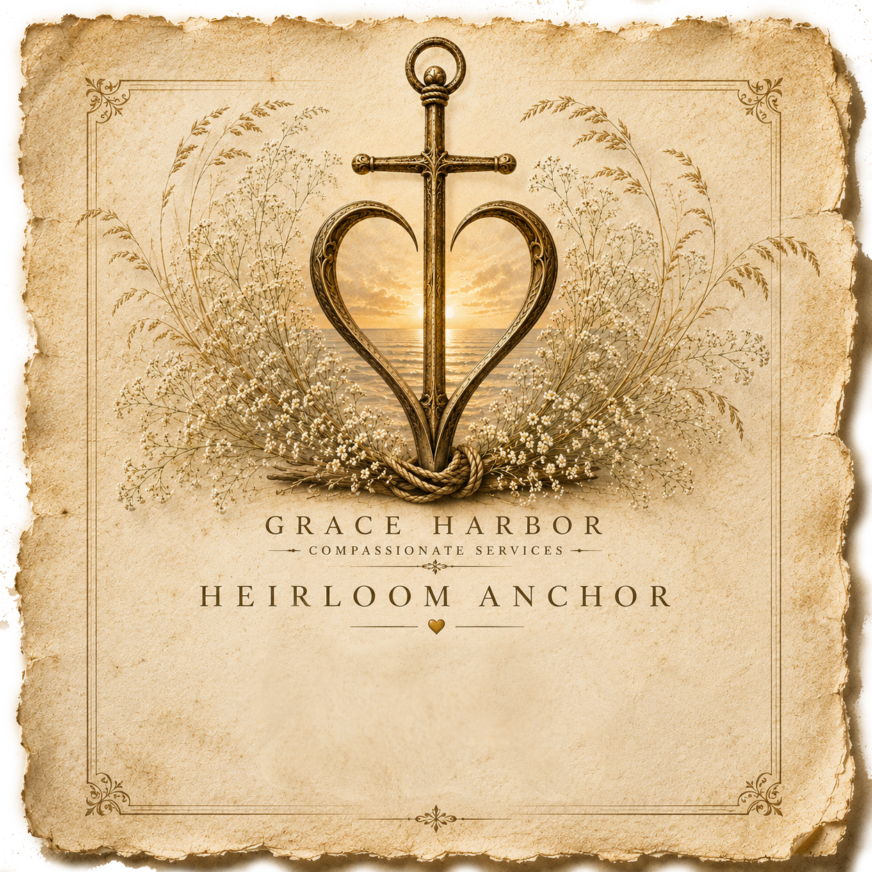 Grace Harbor Heirloom Anchor